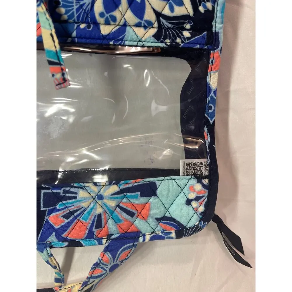 Vera Bradley toiletry bag-Lotus Flower Swirl Print